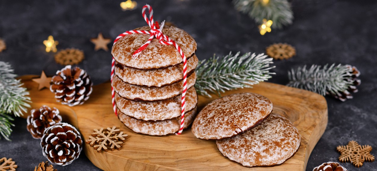 Lebkuchen mit natürlichem Zucker
