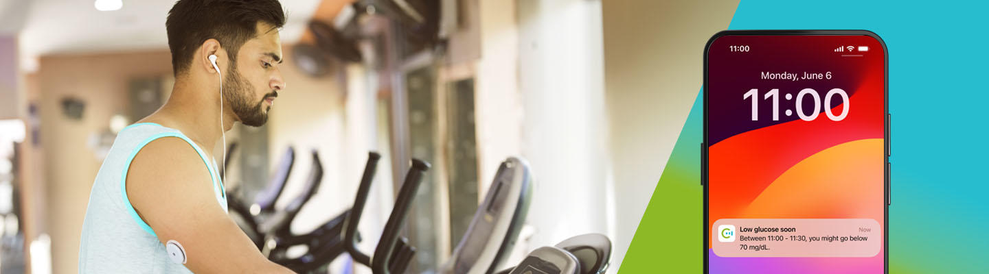 Einstellen von CGM-Alarmgrenzen beim Sport