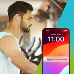 Einstellen von CGM-Alarmgrenzen beim Sport
