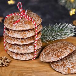 Lebkuchen mit natürlichem Zucker